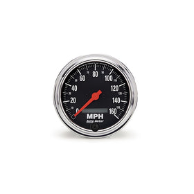 Auto Meter 2489 Traditional Chrome Electric Programmable Speedometer