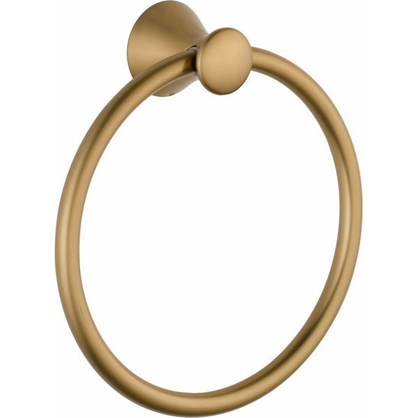 Delta Faucet 73846-CZ Lahara Towel Ring, Champagne Bronze