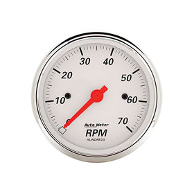Auto Meter 1398 Arctic White Electric Tachometer