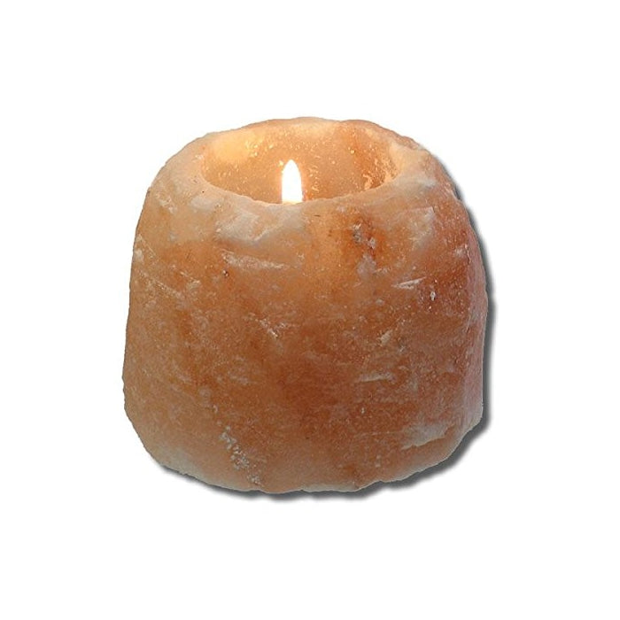 Himalayan Salt Crystal Tea Light Holder