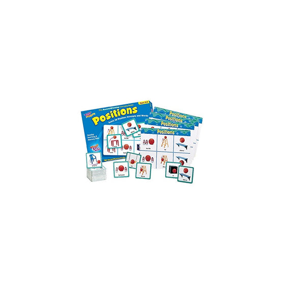 Trend T58104 Trend Positions Match Me Game, Ages 3-6