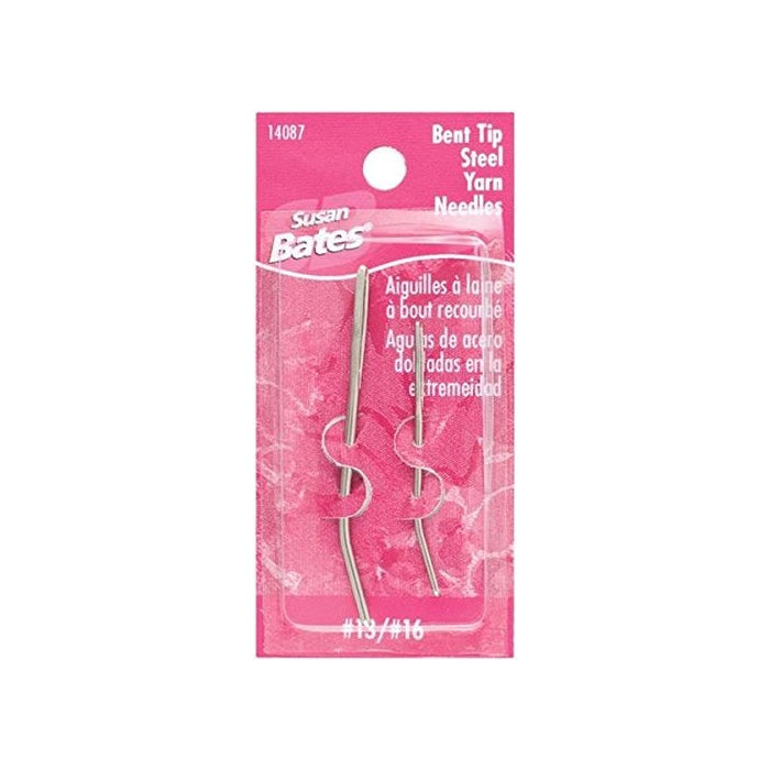Susan Bates Needles Bent Tip Steel #13 & #16