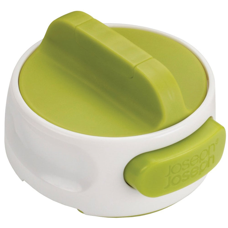 Joseph Joseph 20005 Can-Do Compact Can Opener Easy Twist Release Portable Space-Saving Manual Stainless Steel, Green