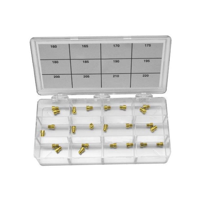 Replacement Jets for Dealer Jet Selection Kit - 195, Manufacturer: EBC, KEIHIN HARLEY JETS 424-27-195