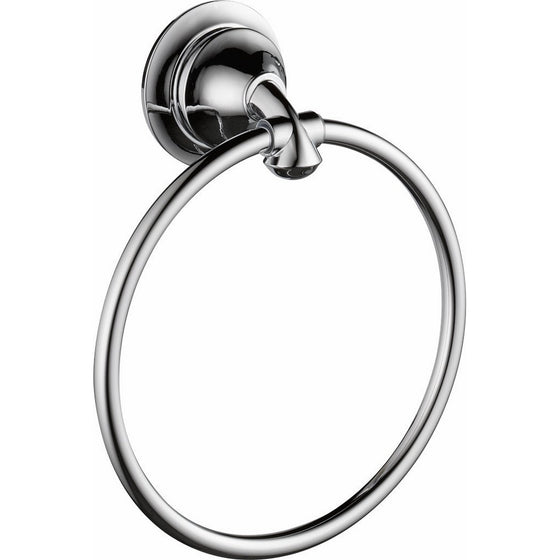 Delta Faucet 79446 Linden Towel Ring, Polished Chrome