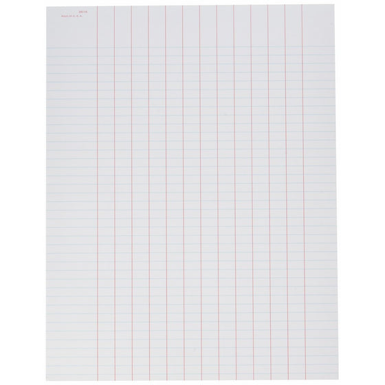 Tops(R) Data Pad, 12 Column & Summary, White