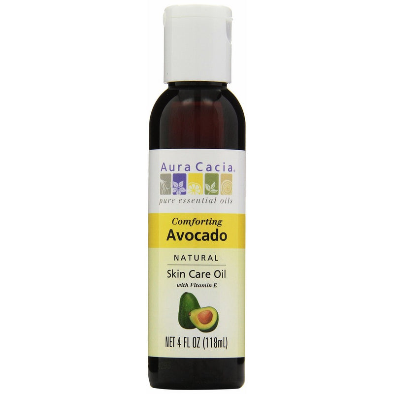 Aura Cacia Natural Skin Care Oil, Avocado, 4 Fluid Ounce