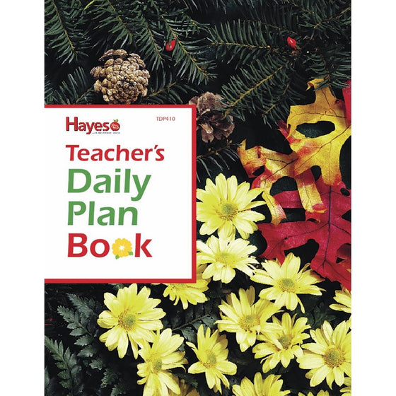 H-TDP410 - TEACHERS DAILY PLAN BOOK 40 WEEKS