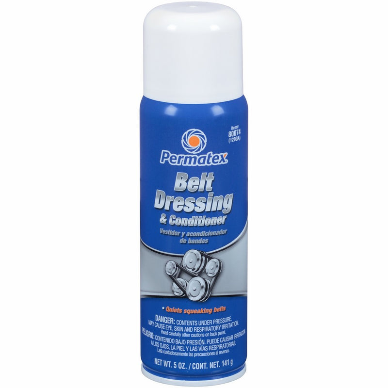 Permatex 80074 Belt Dressing and Conditioner, 5 oz. net Aerosol Can