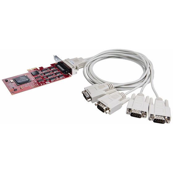 Comtrol Rocketport Pcie 4PORT DB9M RS232/422/485 Express Quad