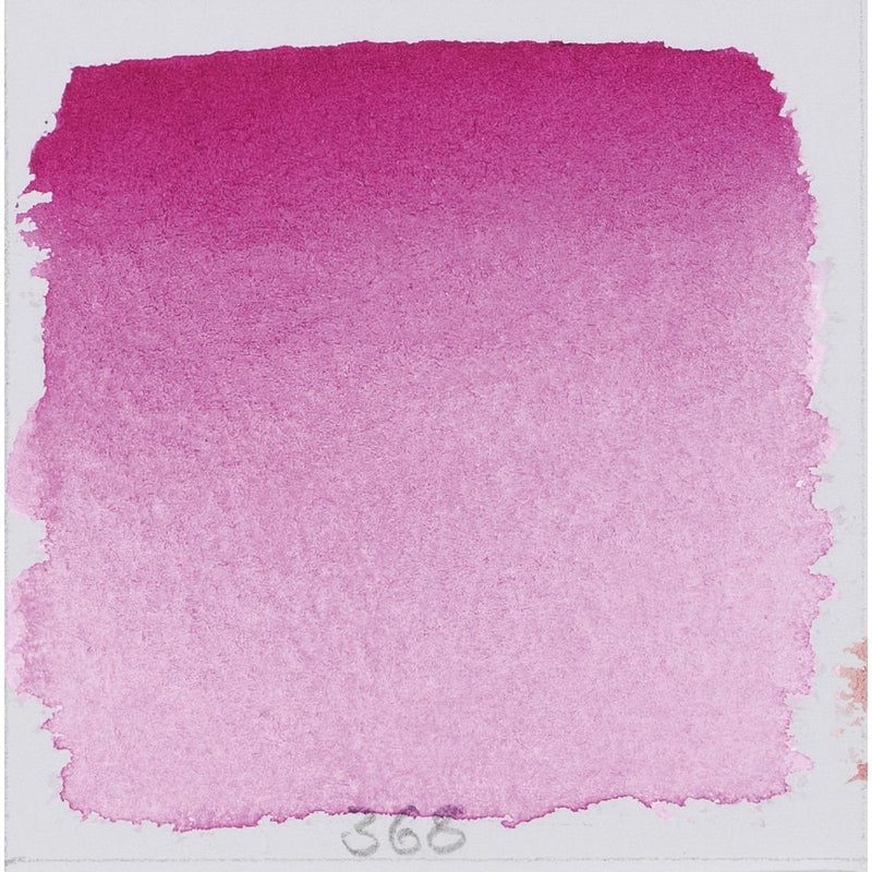 Schmincke 14368044 Watercolor Pans, Quinacridone Violet, Half Pan