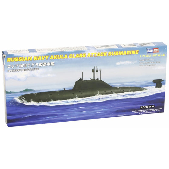 Hobby Boss Russian Navy Akula Class Attack Submarine Boat Model Building Kit