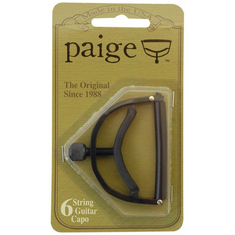 Paige P6E 6-String Guitar Capo - Black