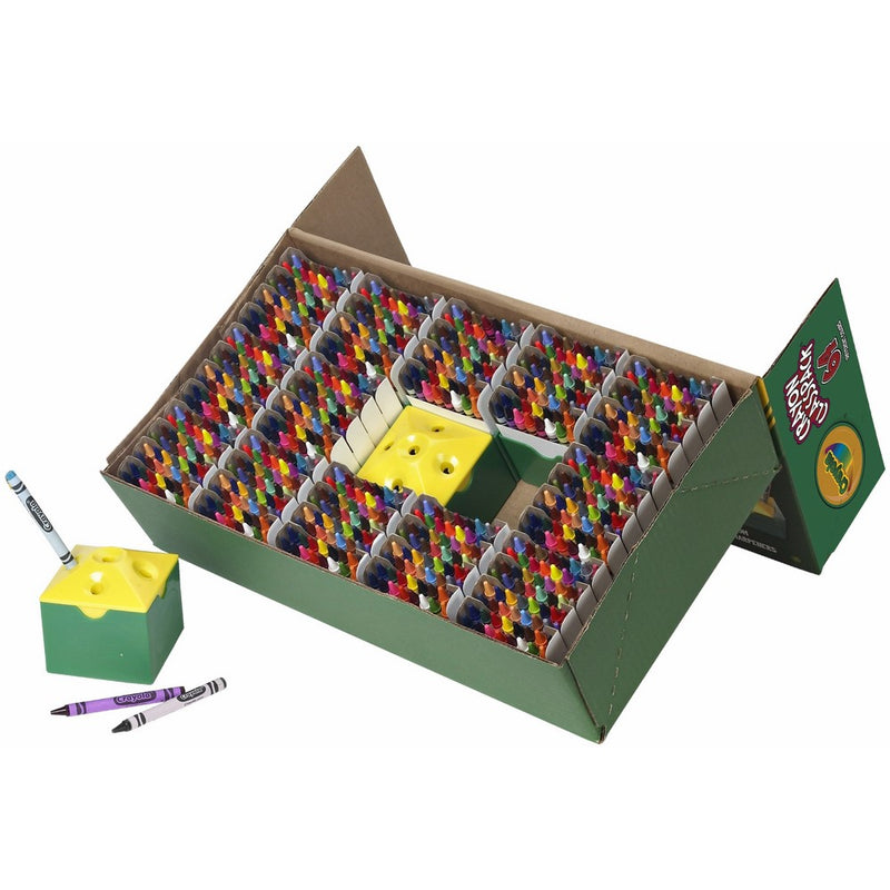 Crayola 832 Ct Crayon Classpack, 64 Assorted Colors (52-8019)
