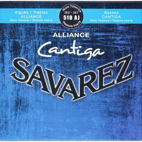 Savarez 510AJ Nylon Classical Guitar Strings, High Tension
