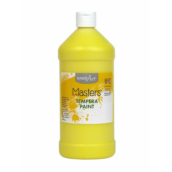 Handy Art Little Masters Tempera Paint 32 ounce, Yellow