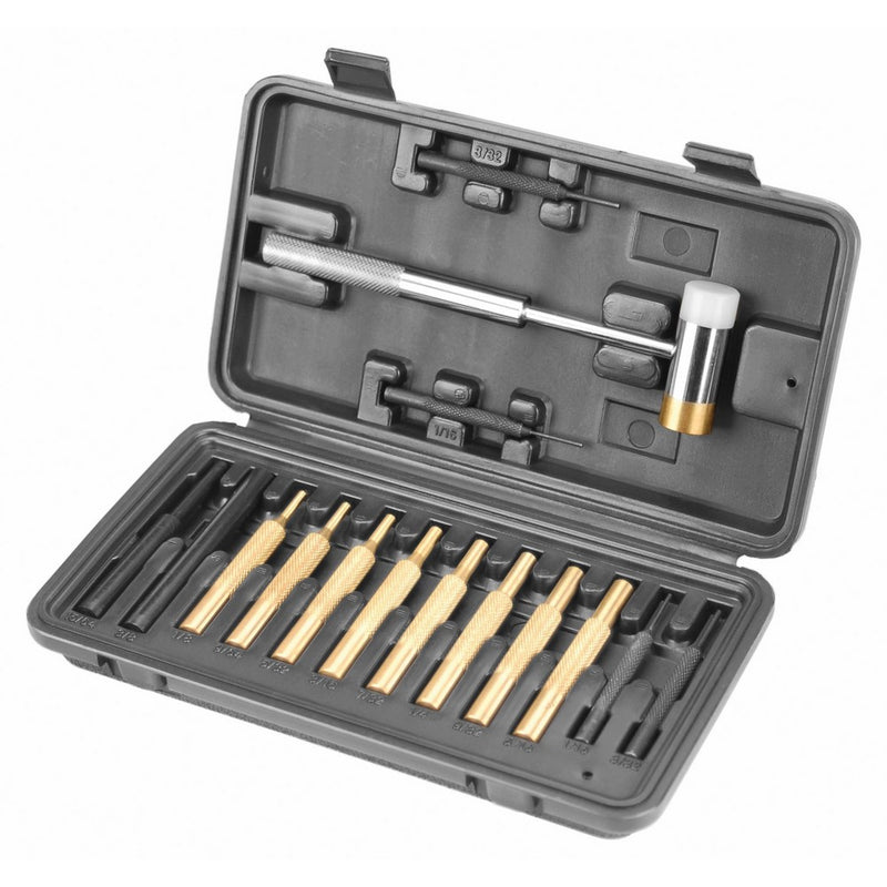 Wheeler Hammer and Punch Set In Plastic Case