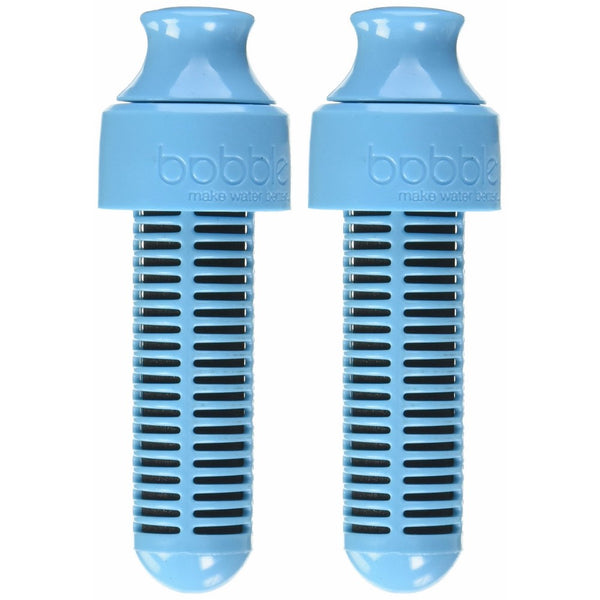 Water Bobble 2-Pack Replaceable Water Filter, Blue