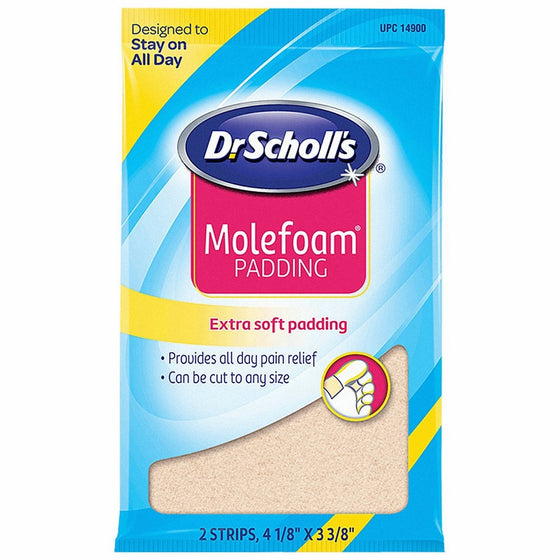 Dr. Scholl's Molefoam 2 Strips-0.05 oz.