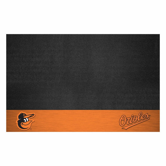FANMATS 15177 MLB Baltimore Orioles Grill Mat