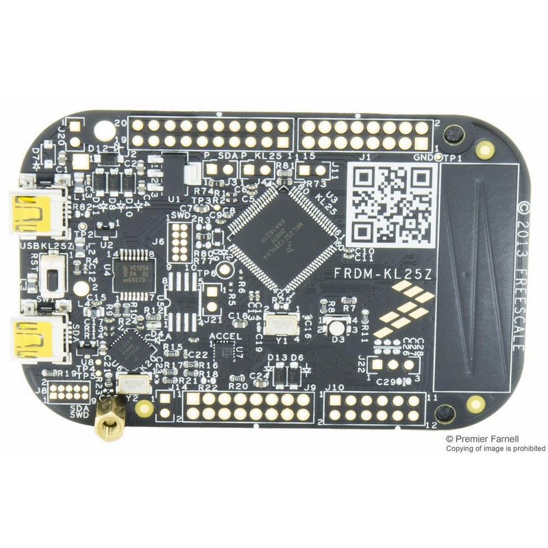 FREESCALE SEMICONDUCTOR FRDM-KL25Z EVAL BRD, KINETIS KL25Z FREESCALE FREEDOM PLATFORM