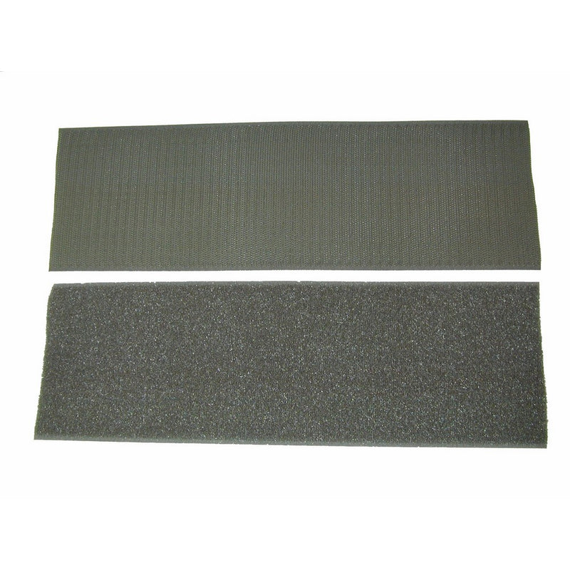 4" Foliage Green Sew On Hook and Loop - 12" of Hook 12" of Loop Per Package