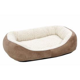 Midwest Homes for Pets Cuddle Bed, Taupe, Medium