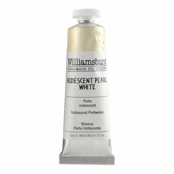 Williamsburg Handmade Oil Paint 37ml Iridescent Pearl White