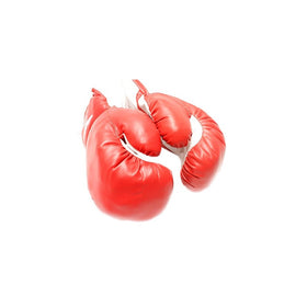 1 Pair of New Boxing / Punching Gloves and Fitness Training : Red - 16oz