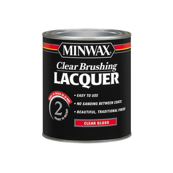 Minwax 155000000 Clear Brushing Lacque, Quart, Gloss