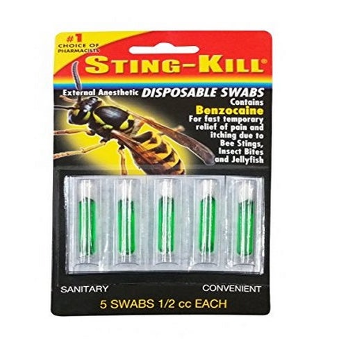 STING KILL DISP SWABS 5 EACH