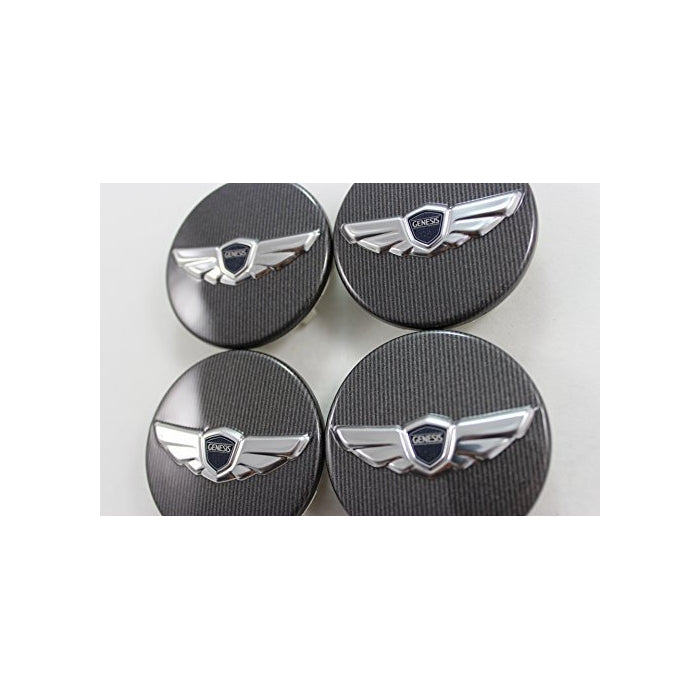 2009 - 2015 Hyundai Genesis Sedan 17" 19" OEM Rims R-spec "Wing" Wheel Center Caps Covers Emblem