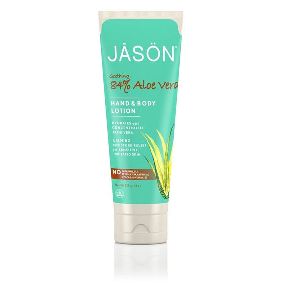 Jason Hand and Body Lotion, Aloe Vera, 8 Fluid Ounce