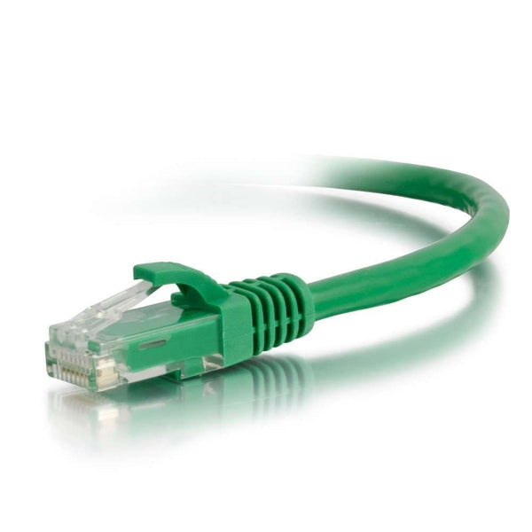 C2G/Cables to Go 27172 Cat6 Snagless Unshielded (UTP) Network Patch Cable, Green (7 Feet/2.13 Meters)