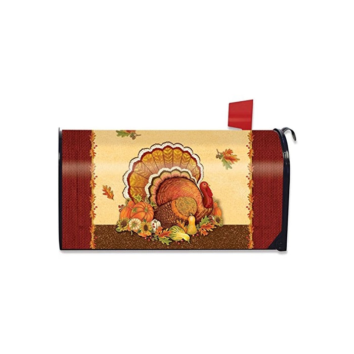 Thanksgiving Turkey Large Mailbox Cover Holiday Oversized Briarwood Lane