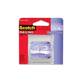 Bulk Buy: 3M Scotch Tear By Hand Packaging Tape 1.88"X629" 3841-3M (6-Pack)