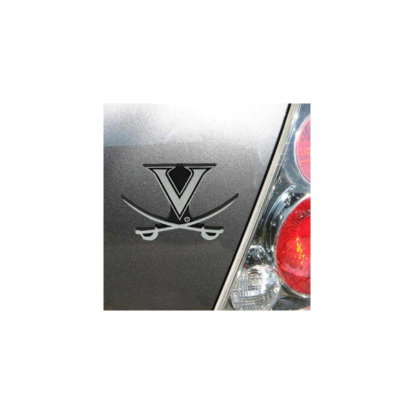 NCAA Virginia Cavaliers Chrome Automobile Emblem