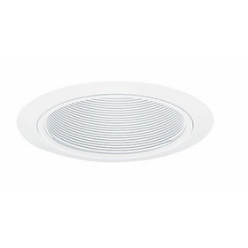Juno Lighting 205W-WH 5-Inch Downlight Baffle, White with White Trim