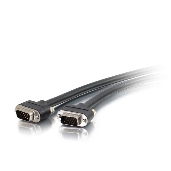 C2G 50212 VGA Cable - Select VGA Video Cable M/M, In-Wall CMG-Rated, Black (6 Feet, 1.82 Meters)