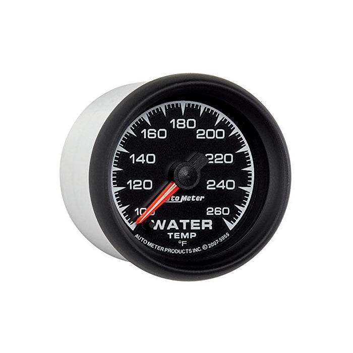 Auto Meter 5955 ES 2-1/16" -100 260 F Full Sweep Electric Water Temperature Gauge