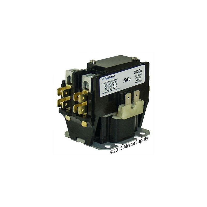 Goodman • 30 Amp 1 Pole 24v Coil Packard Replacement Contactor C130A