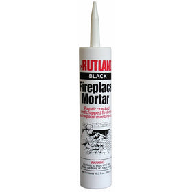 Rutland Fireplace Mortar Cartridge, 10.3-Ounce, Black