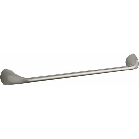 Kohler K-37050-BN Alteo 18" Towel Bar, Vibrant Brushed Nickel