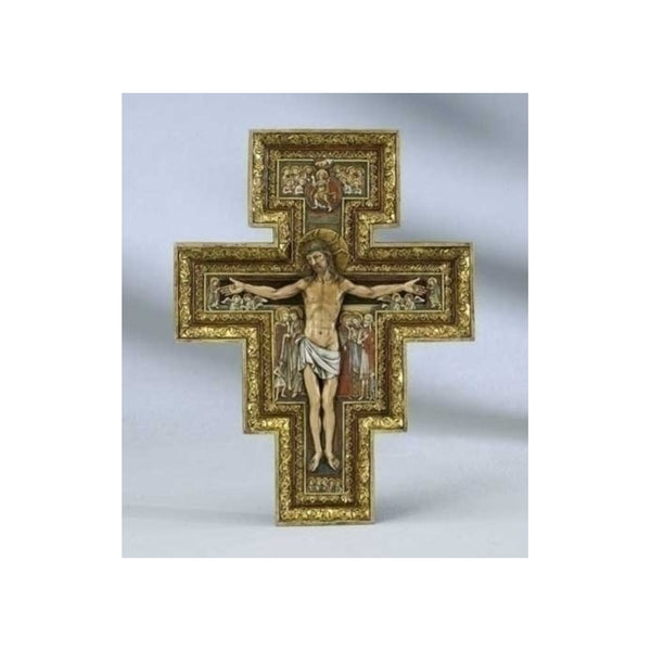 Renaissance Collection Joseph's Studio by Roman Exclusive San Damiano Cross, 10.75-Inch