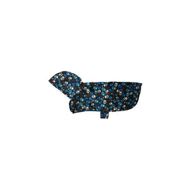 RC Pet Products Packable Dog Rain Poncho, Pitter Patter Chocolate, Small