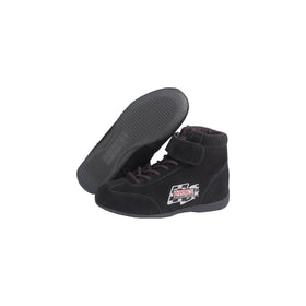 G-Force 0235090BK RaceGrip Black Size 090 Mid-Top Racing Shoes