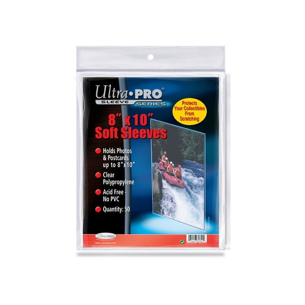 Ultra Pro 8" x 10" Soft Sleeves (50)