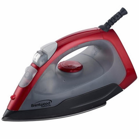 Brentwood Appliances MPI-54 Steam/Spray/Dry Iron, Red