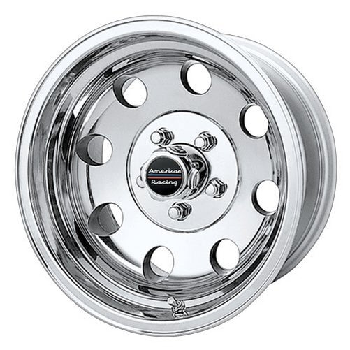 American Racing Custom Wheels AR172 Baja Polished Wheel (17x8"/6x139.7mm, 0mm offset)
