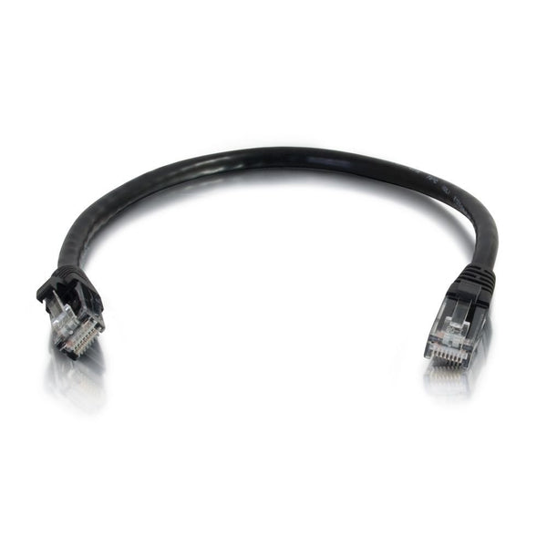 C2G 15208 C2G/Cables to Go Cat5e Snagless Unshielded (UTP) Network Patch Cable, Black (14 Feet)